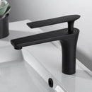GobekUsa Brushed Gold Brass Basin Faucet Cold Hot Water Mixer Sink Tap Black/Chrome