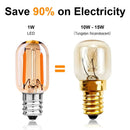 GobekUsa Dimmable Mini 1W Amber Glass E12 E14 LED Filament Lamp Bulb