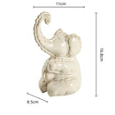 GobekUsa Elephant Abstract Bubble Sculpture Home Decor Figurine