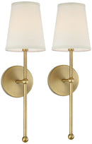 GobekUsa LED Wall Lamp: American Minimalist Black Gold Light for Living Room and Bedroom