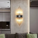 GobekUsa Crystal Strip LED Wall Lamp for Living Room, Bedroom, Study, Balcony Lighting