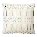 GobekUsa Geometric Yellow Linen Pillow Cover for Modern Décor 45x45cm