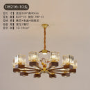 GobekUsa Crystal Dining Room Chandelier with Spotlights for Hotel Club Ballroom