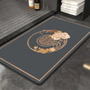GobekUsa Chinese Style Diatom Mud Entry Door Mat - Super Absorbent & Anti-Slip