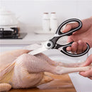 GobekUsa Kitchen Scissors - Stainless Steel Multifunctional Household Scissors for Food Preparation