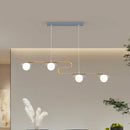 GobekUsa Dimmable Led Ceiling Chandelier for Living Room, Dining Table, Kitchen - Modern Indoor Lighting Fixture