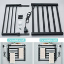 GobekUsa Electric Towel Warmer Rack Digital Display Temperature Time Control Towel Rail