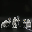 GobekUsa King Kong Resin Night Light: Customizable LED Table Lamp for Modern Living Spaces