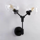 GobekUsa Black Gold Glass Wall Lamps for Modern Home Decoration Lighting