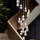 GobekUsa Gourd Shaped LED Pendant Lamp for Modern Minimalist Living Room