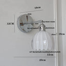 GobekUsa Iron Ceramic LED Wall Lights | Nordic Modern Pull Chain Switch Sconce Wandlamp