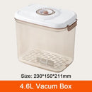 GobekUsa Fresh-Keeping Vacuum Canister: Large Capacity Food Organizer.