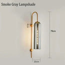 GobekUsa Glass Sconce Wall Lamp for Bedroom Living Room