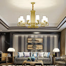 GobekUsa Chinese Style Luxury Living Room Chandelier for Elegant Homes
