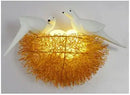 GobekUsa Gold Bird Nest LED Wall Lamp Modern Home Decoration Wall Sconce