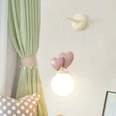 GobekUsa Children's Love Wall Lamp Purple Red Pink for Nursery School Kids Baby Room Decor