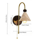 GobekUsa LED Marble Wall Light for Bedroom, Living Room, Dining Room, Hallway