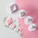 GobekUsa Heart & Star Cake Decorating Cookie Cutter Set - Mini Pastry Tools For Kids