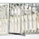 GobekUsa Crystal Chandelier: Modern Rectangular Lighting for Living Room, Dining Room, Bar