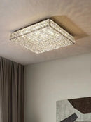 GobekUsa Crystal LED Rectangle Chandelier for Elegant Home Decor