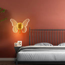 GobekUsa Butterfly Wall Lamp: Nordic Style Indoor Lighting Fixture for Bedroom and Living Room