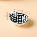 GobekUsa Japanese Style Ceramic Sauce Plate Snack Dish Porcelain Tableware