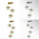 GobekUsa Gold LED Ceiling Pendant Light Fixture for Home Decoration and Modern Living