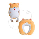 GobekUsa Cute Plush Animal Neck Pillow for Comfortable Travel & Office Rest