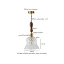 GobekUsa Green Glass LED Pendant Lights - Nordic Minimalist Style for Bedroom, Living Room