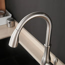 GobekUsa Gold Single Handle Pull Out Kitchen Faucet Swivel Water Mixer Tap 866011