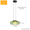 GobekUsa Glass Chandelier LED Pendant Lights Modern Home Decor