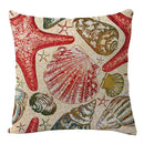GobekUsa Coastal Cushion Cover - Sea Theme Decorative Sofa Pillowcase