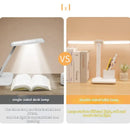 GobekUsa LED Desk Lamp: Stepless Dimming, Multi-function Night Light, Bedroom Reading Light