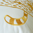 GobekUsa Gold Leopard Velvet Pillow Case 45x45cm Luxury Embroidered Animal Cushion Cover