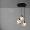 GobekUsa Industrial Cement Metal Pendant Light for Home & Dining, LED Hanging Lamp