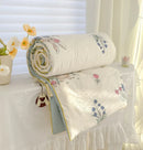 GobekUsa Breathable Double Gauze Queen Quilt with Soya Fibre Filling