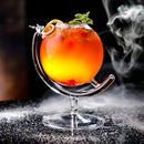 GobekUsa Globe Bubble Martini Glass Cup: Premium Quality Transparent Drinkware