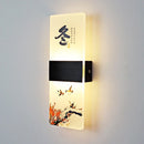 GobekUsa Acrylic Shade LED Square Wall Lamp for Home Decor