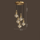 GobekUsa Crystal Ball Pendant Lights - Nordic Modern Design for Home Lighting