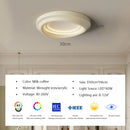 GobekUsa Cream LED Ceiling Light for Minimalist Home Decor