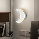 GobekUsa LED Wall Sconces White Fixtures for Bedroom Aisle Bedside Table Closet Lighting