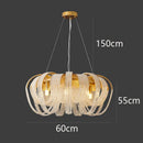 GobekUsa Crystal Chandelier: Luxury Living Room and Bedroom Pendant Light Fixture