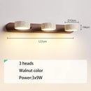 GobekUsa Japanese Retro Stone Wall Mirror Light for Bathroom and Dressing Table