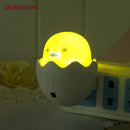 GobekUsa Bird Shape LED Night Light - Plug-in Sensor Wall Lamp for Home Décor