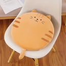 GobekUsa Animal Print Round Office Chair Cushion with Memory Foam & Velvet Cover