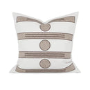 GobekUsa Geometric Embroidered Noble Cushion Covers for Living Room Sofa