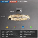 GobekUsa Crystal Chandelier: Modern LED Ceiling Lighting for Bedroom, Living, Dining Room