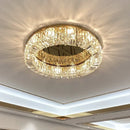 GobekUsa Gold Crystal Pendant Chandelier for Modern Dining Room Lighting