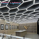 GobekUsa Hexagon LED Car Detailing Ceiling Light - Customized for Car Showroom and Workshop