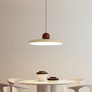 Nordic Cream Flying Saucer Acrylic Pendant Light